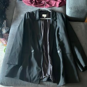 Oversized Black Blazer